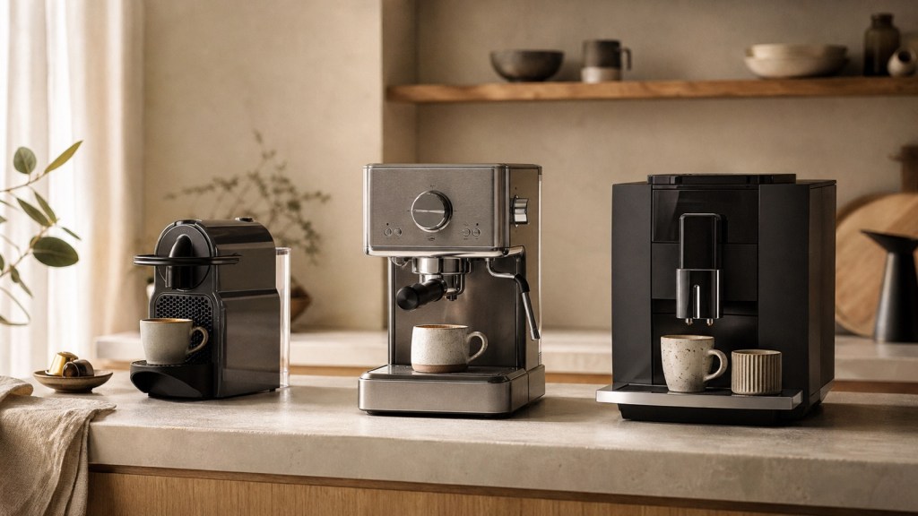 Coffee Machine Types: Capsule, Semi-Automatic or Bean-to-Cup?