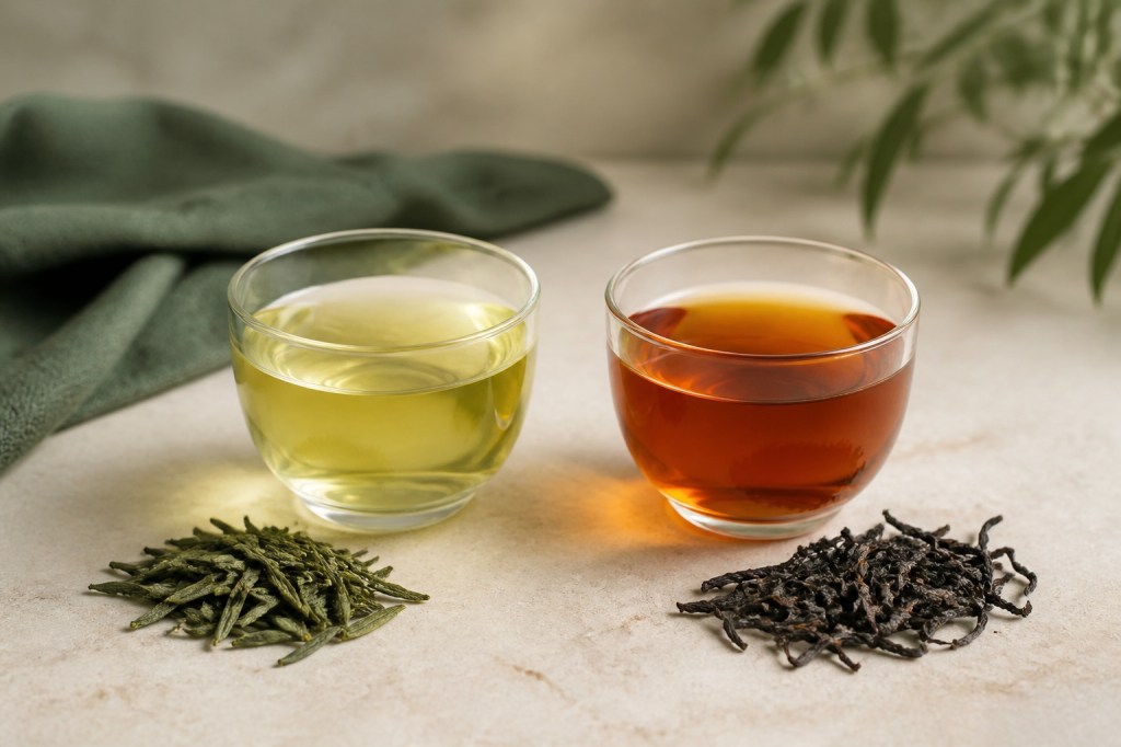 Green Tea vs Black Tea: Taste, Processing and How to Choose
