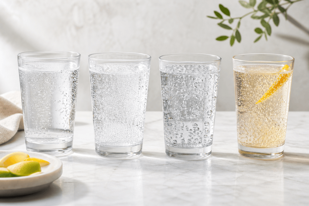 How U.S. Labels Group Sparkling Water, Seltzer, Club Soda and Tonic Water